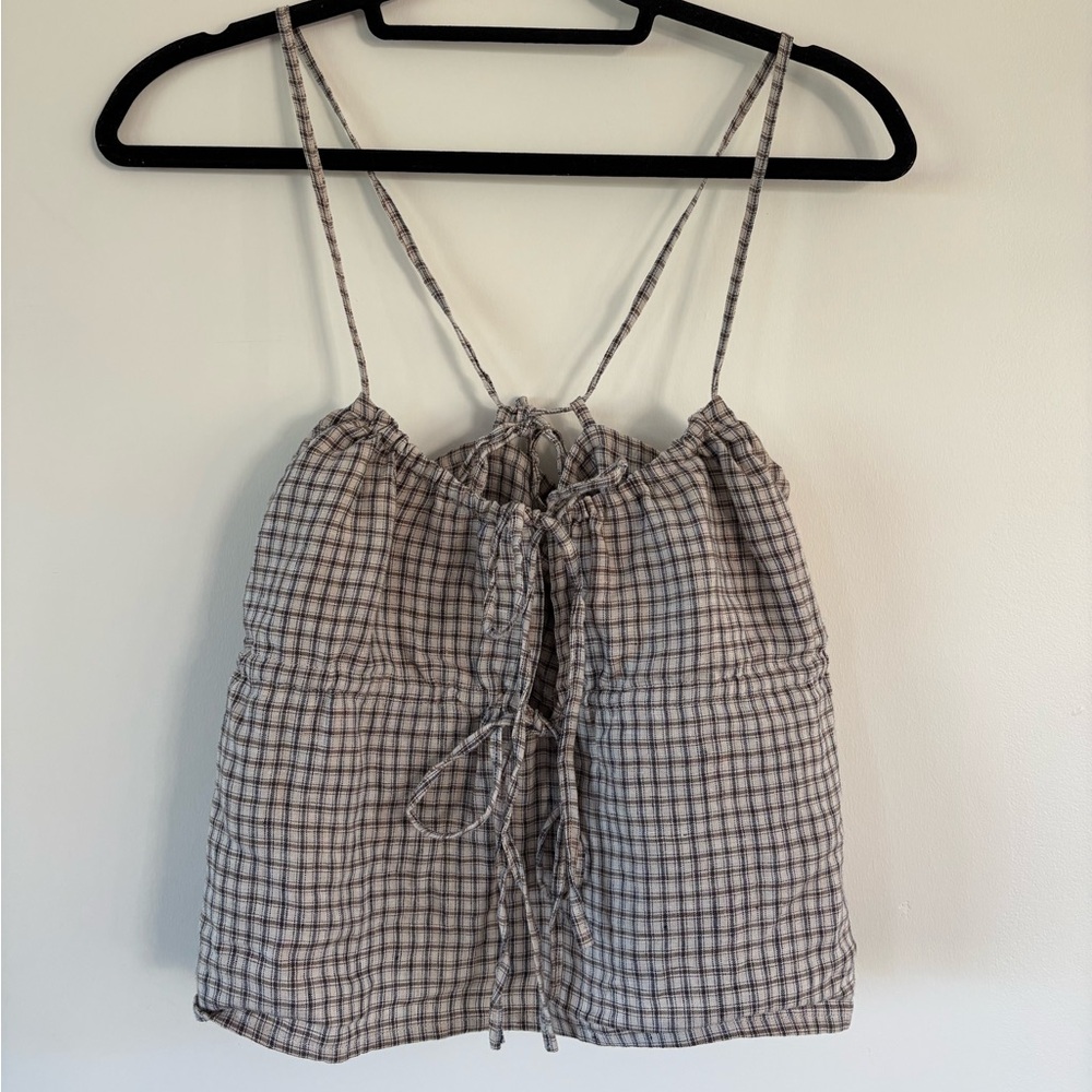 Jimi 100% linen bella top
